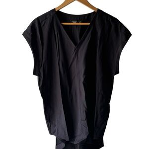 Simply Vera Vera Wang Black Boxy Blouse